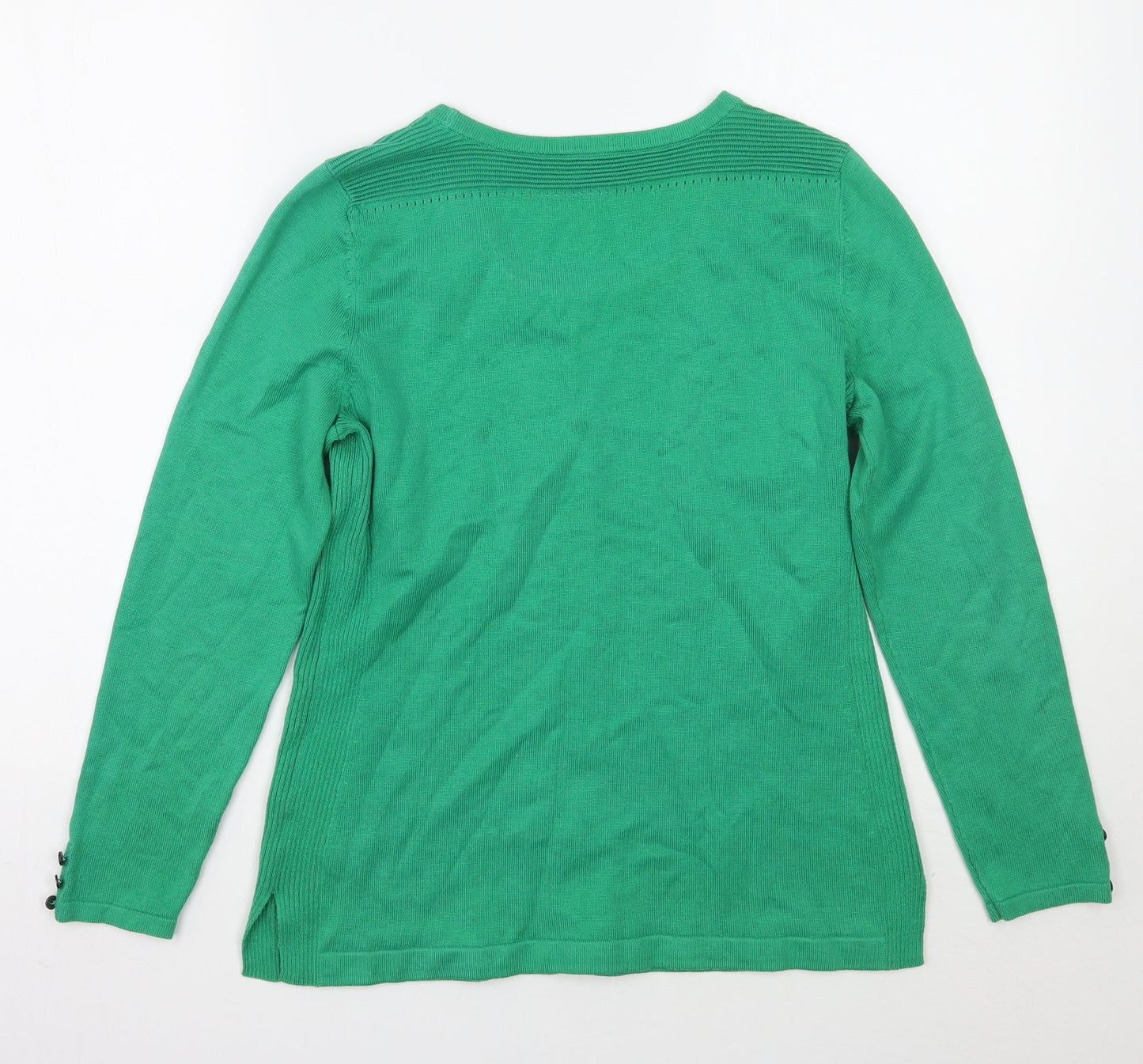 Planet Womens Green   Pullover Jumper Size S