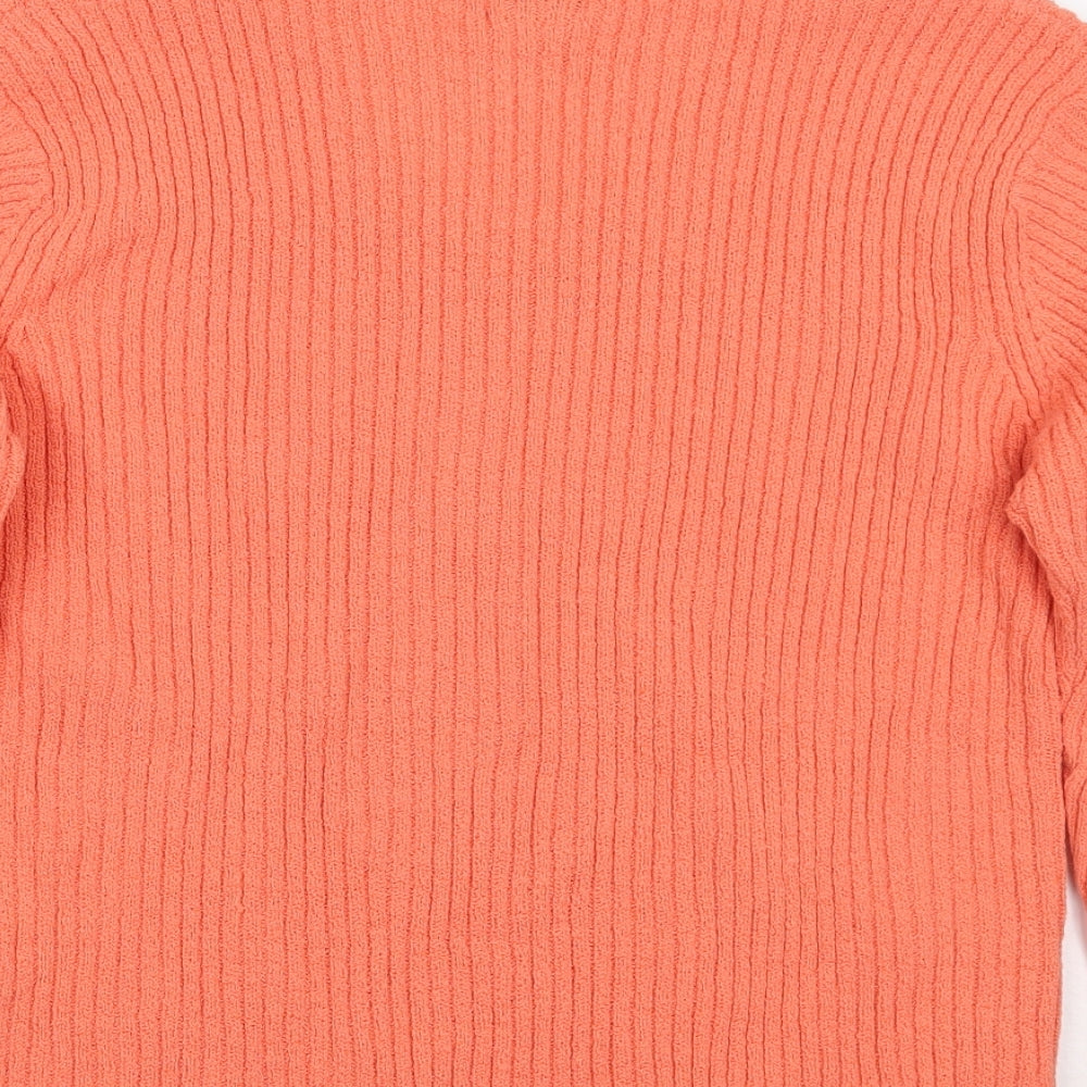Bonmarché Womens Orange   Pullover Jumper Size M