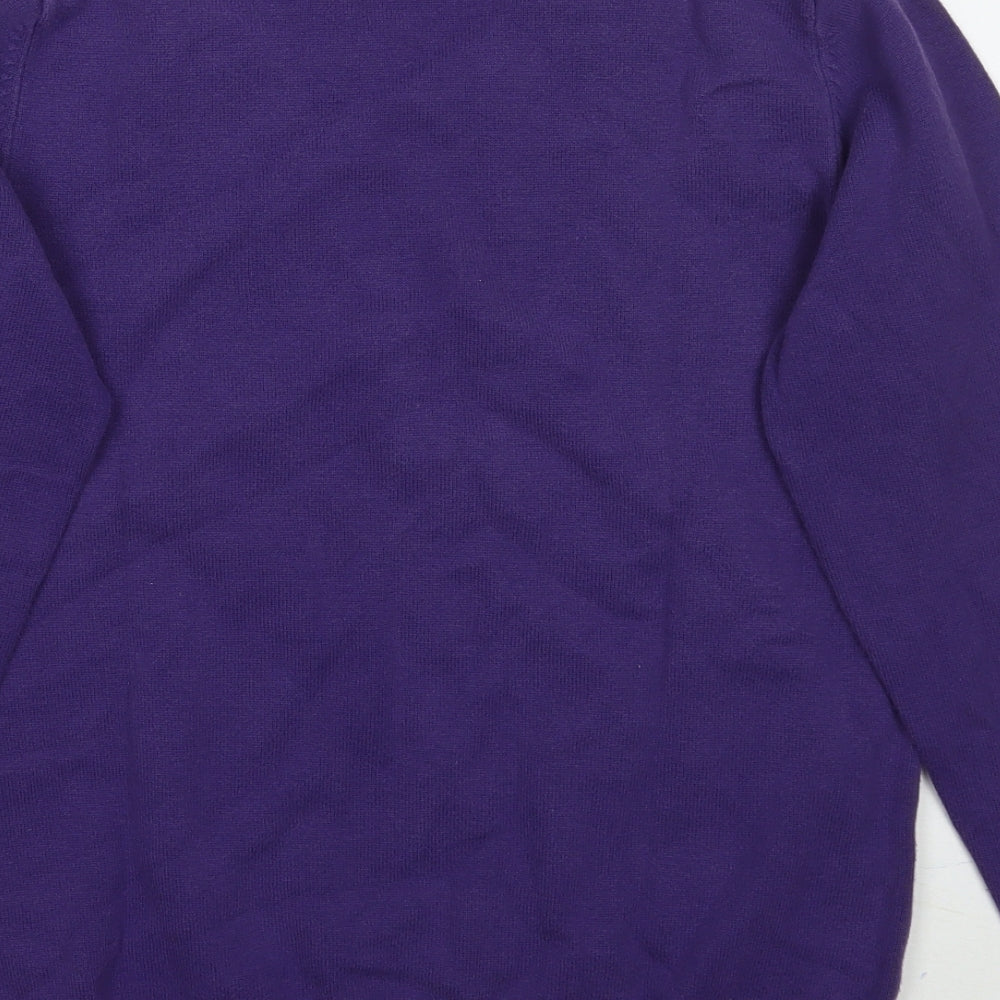 Topman Womens Purple   Pullover Jumper Size XS