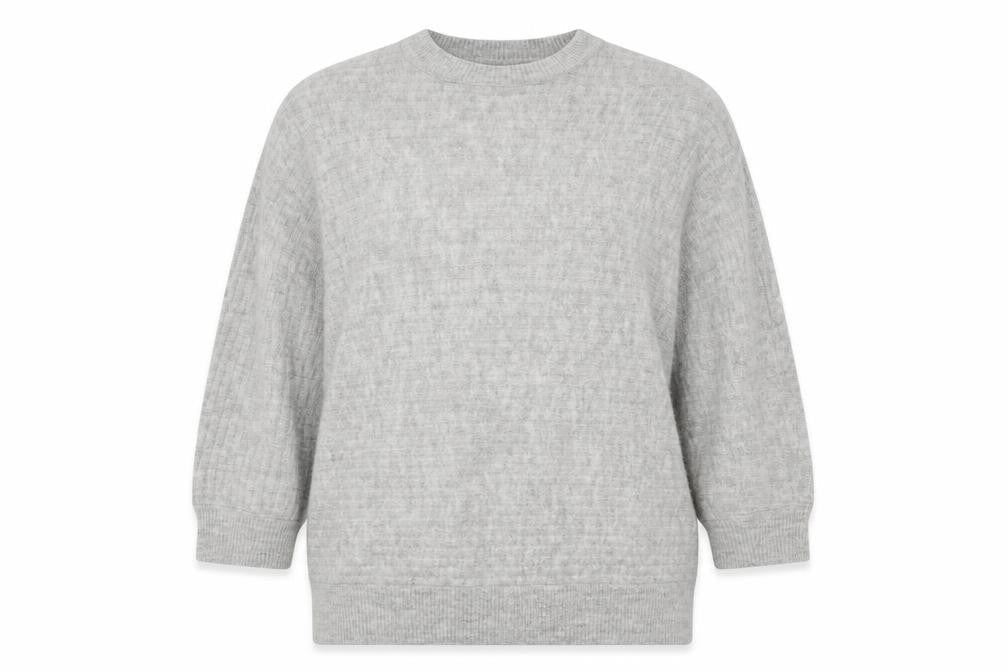 Bonmarché Womens Grey Pullover Jumper Size 16