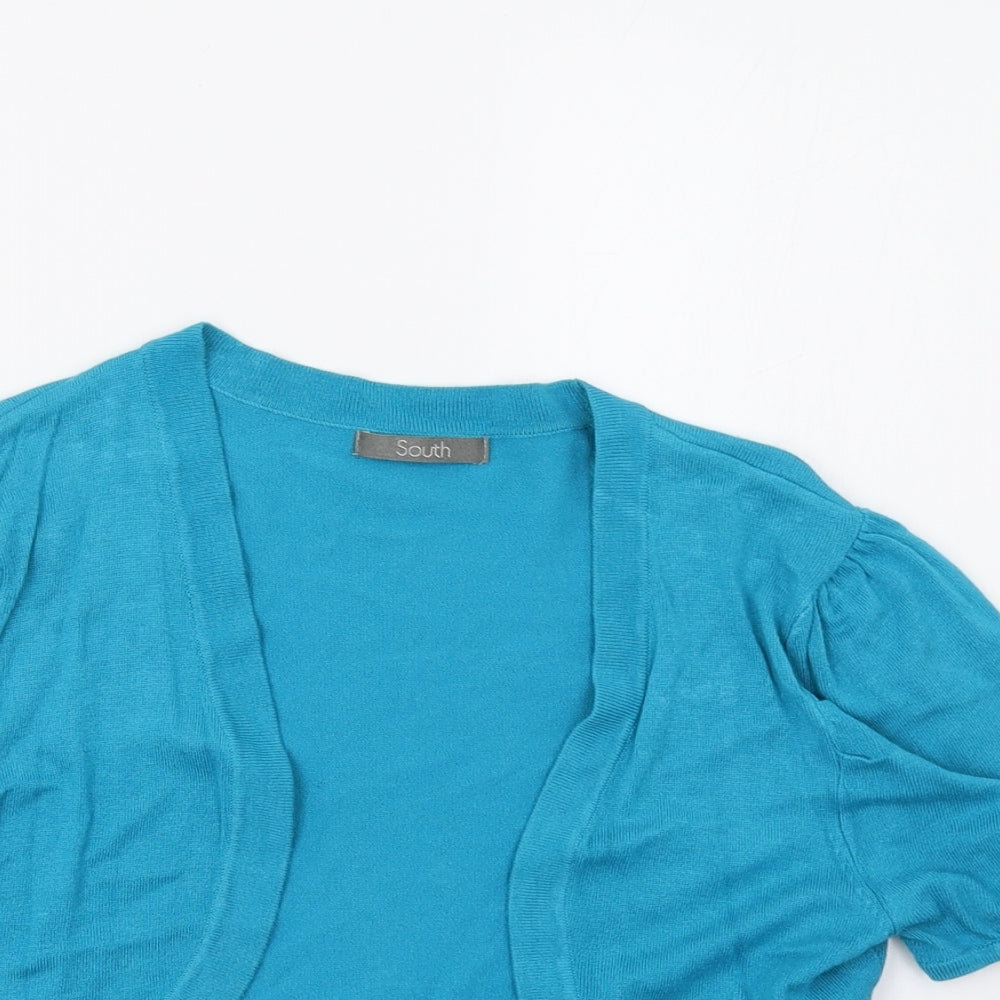 South Womens Blue   Shrug Jumper Size 10