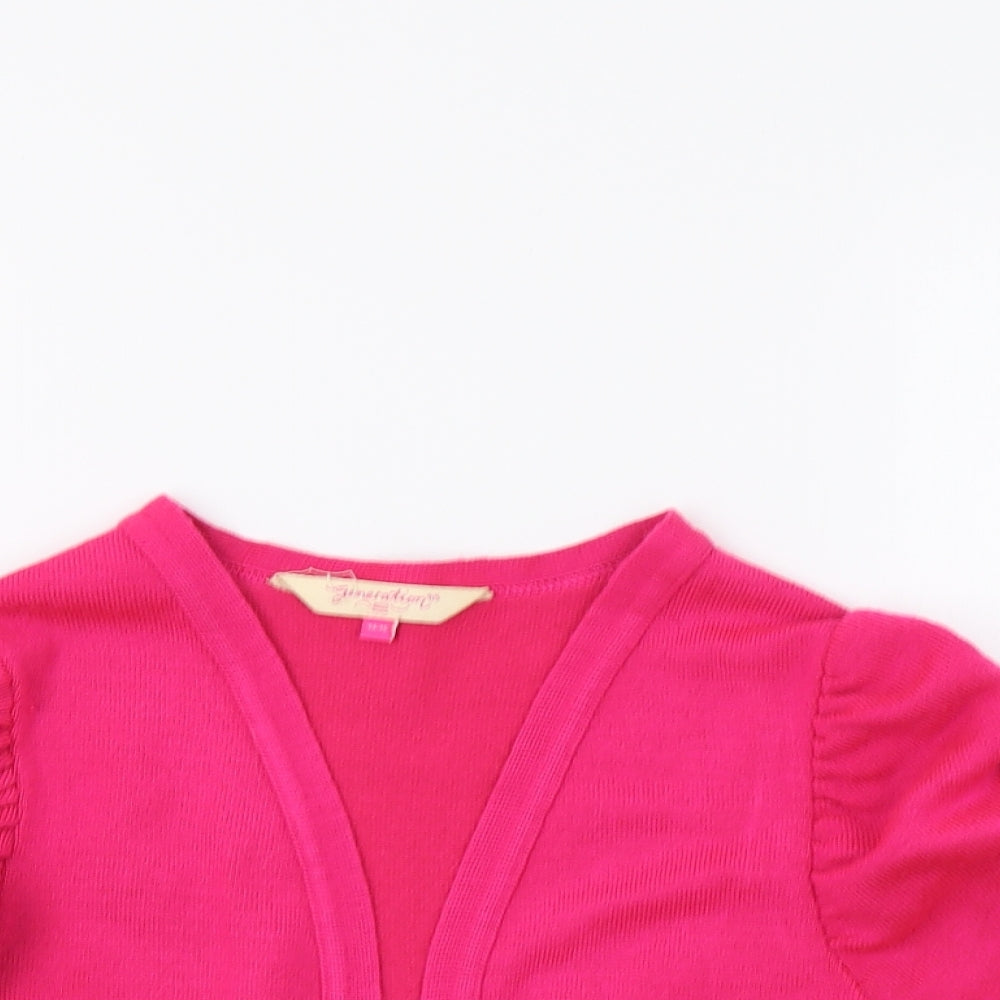 New Look Girls Pink   Shrug Jumper Size 14-15 Years