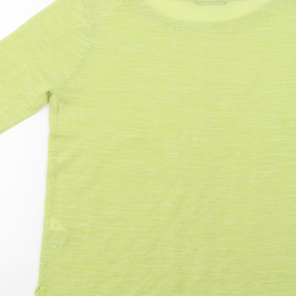 BHS Womens Green   Pullover Jumper Size 8