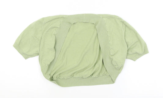 Nougat London Girls Green   Cardigan Jumper Size 3 Years