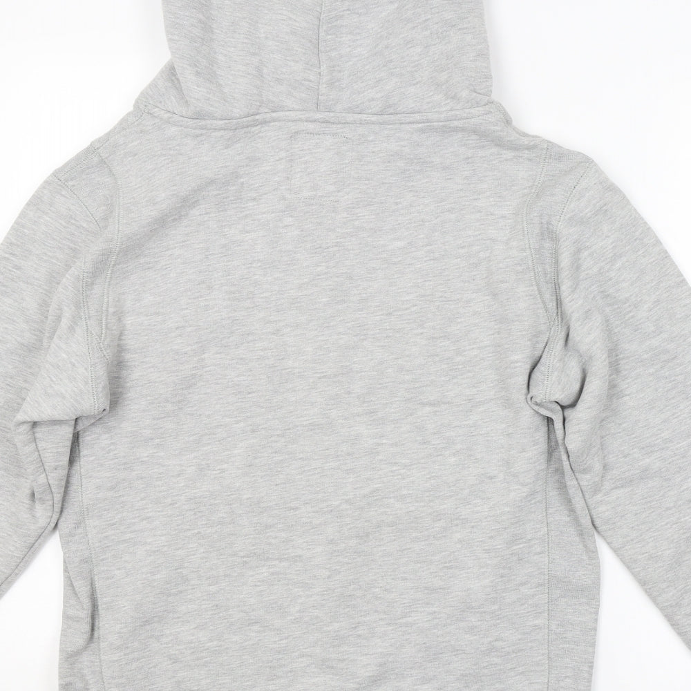 Soviet Black Mens Grey   Pullover Hoodie Size S