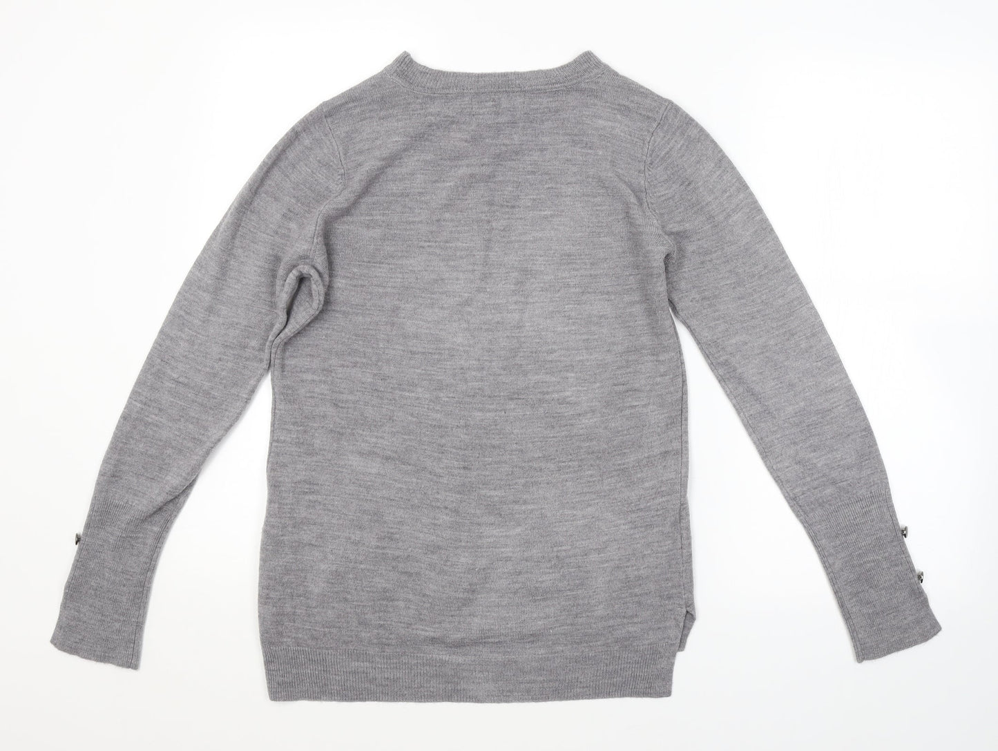 Primark Womens Grey   Pullover Jumper Size 6