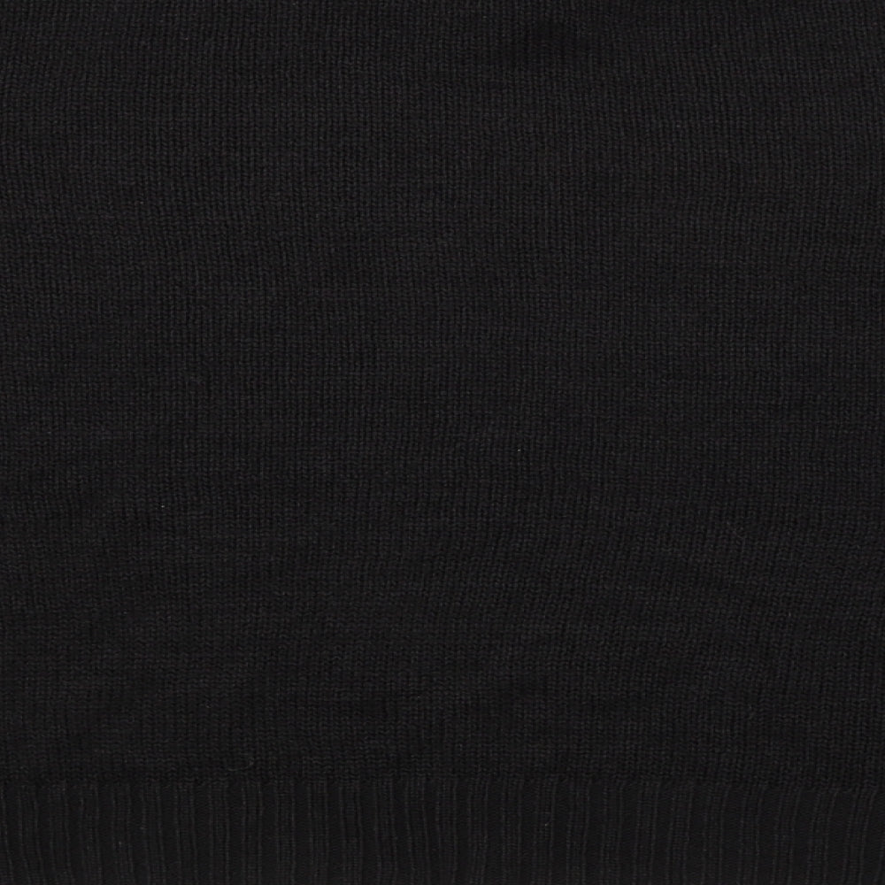 H&M Womens Black   Pullover Jumper Size L