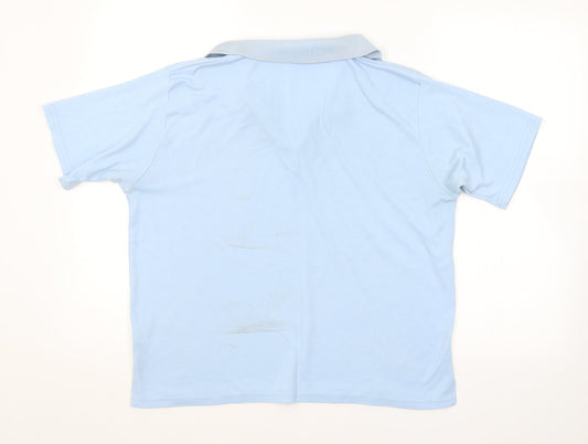 Beaumonde Womens Blue   Basic Polo Size 18