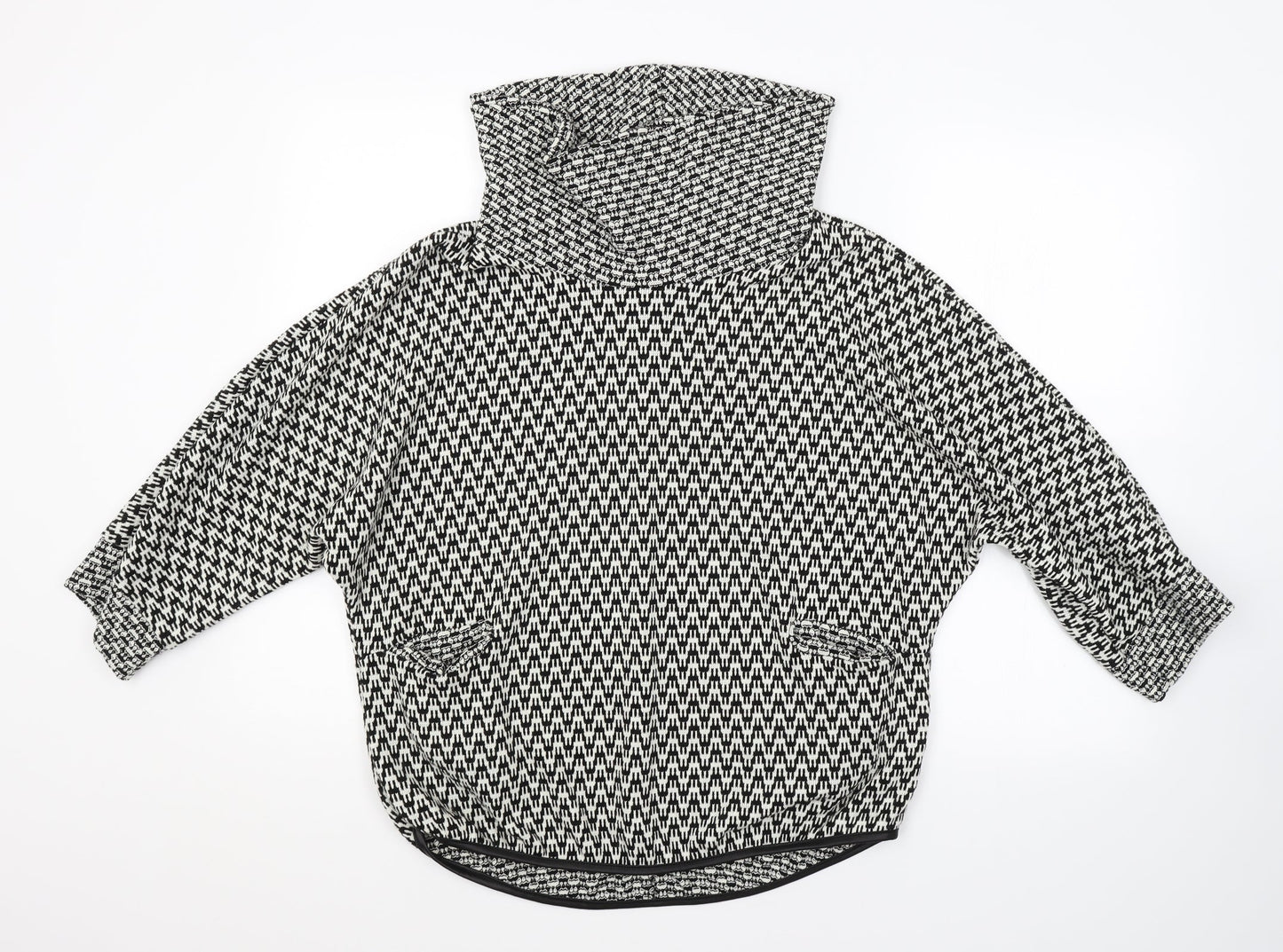 Preworn Womens Multicoloured Argyle/Diamond  Pullover Jumper Size 8