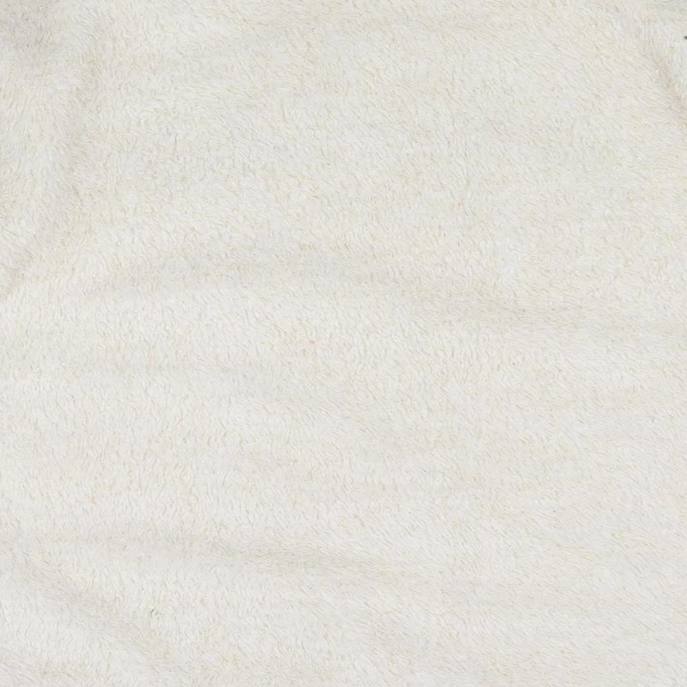 George Girls Ivory Solid   Pyjama Set Size 12-13 Years  - Snooze - subtle glitter effect