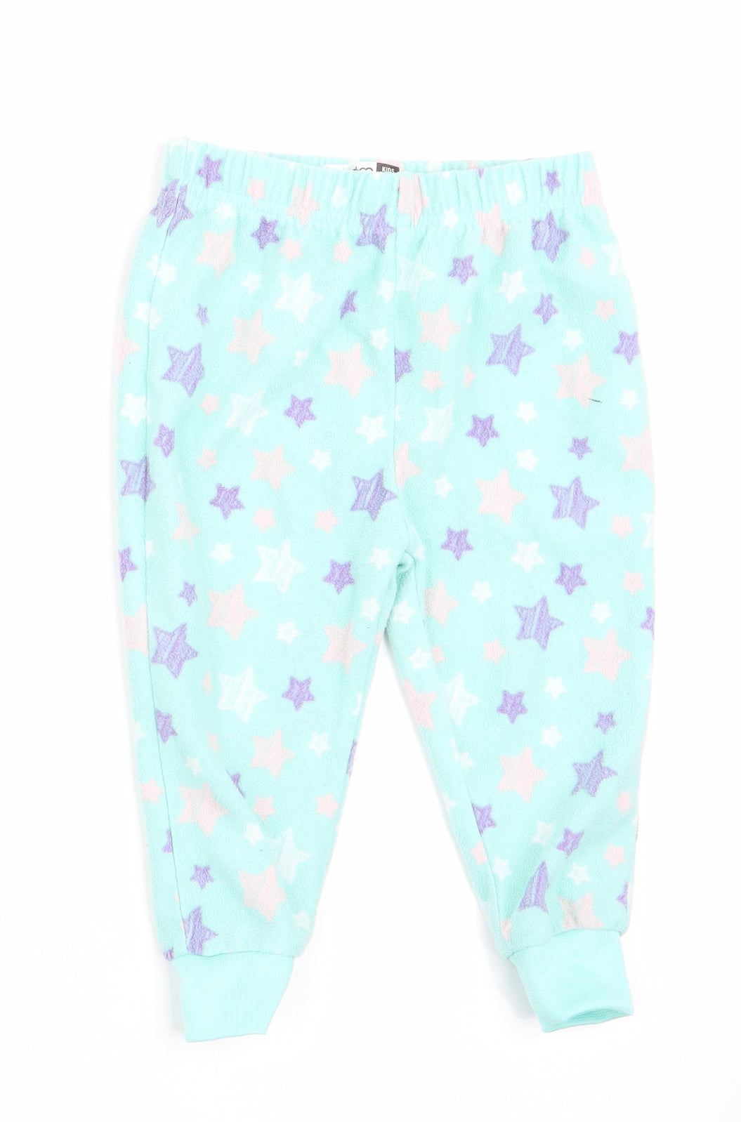 PEP & CO Girls Green Geometric   Pyjama Pants Size 9-12 Months  - Star Print
