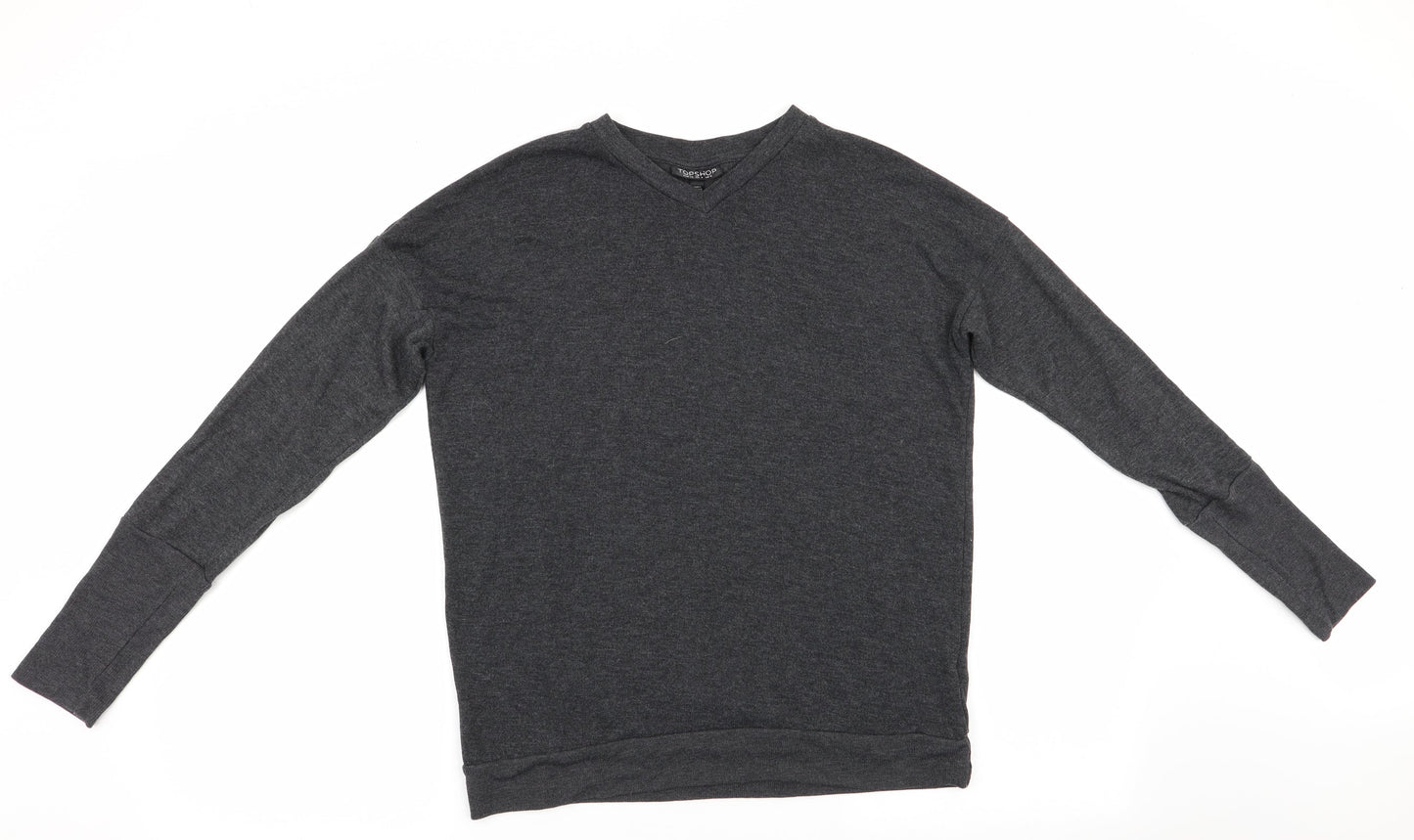 Topshop Womens Grey   Pullover Jumper Size 8