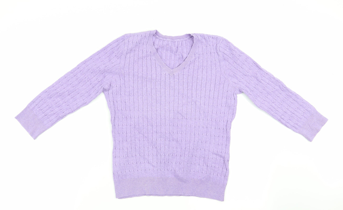 Preworn Womens Purple   Pullover Jumper