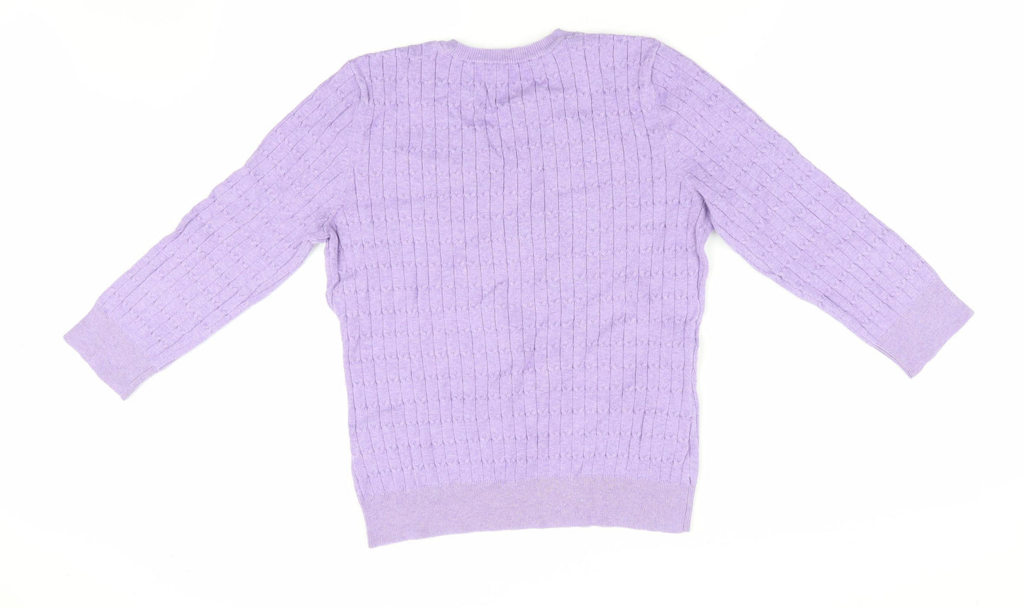 Preworn Womens Purple   Pullover Jumper