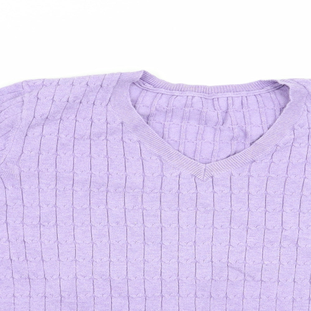 Preworn Womens Purple   Pullover Jumper