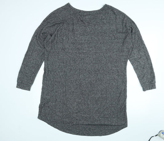 Love To Lounge Womens Grey   Top Pyjama Top Size 18