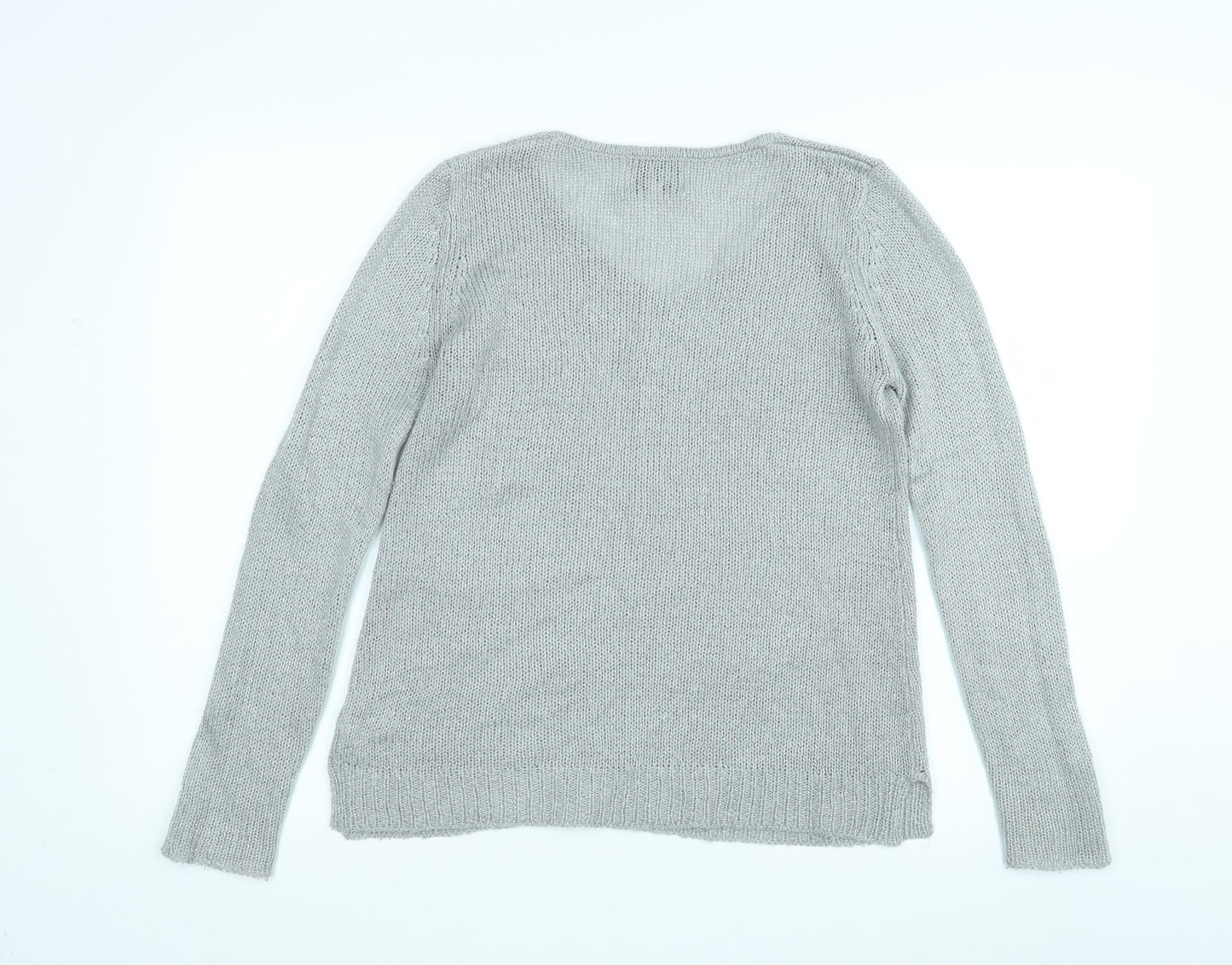 Papaya Womens Grey   Pullover Jumper Size S