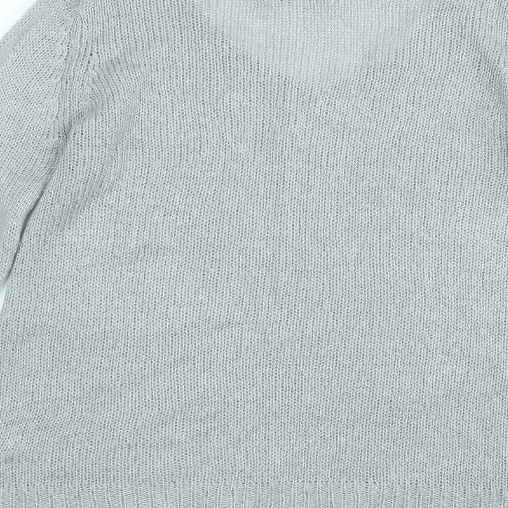 Papaya Womens Grey   Pullover Jumper Size S