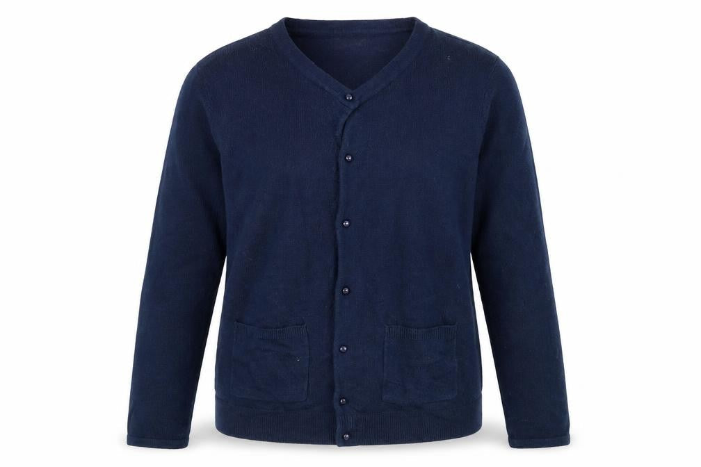 BM Womens Blue   Cardigan Jumper Size L
