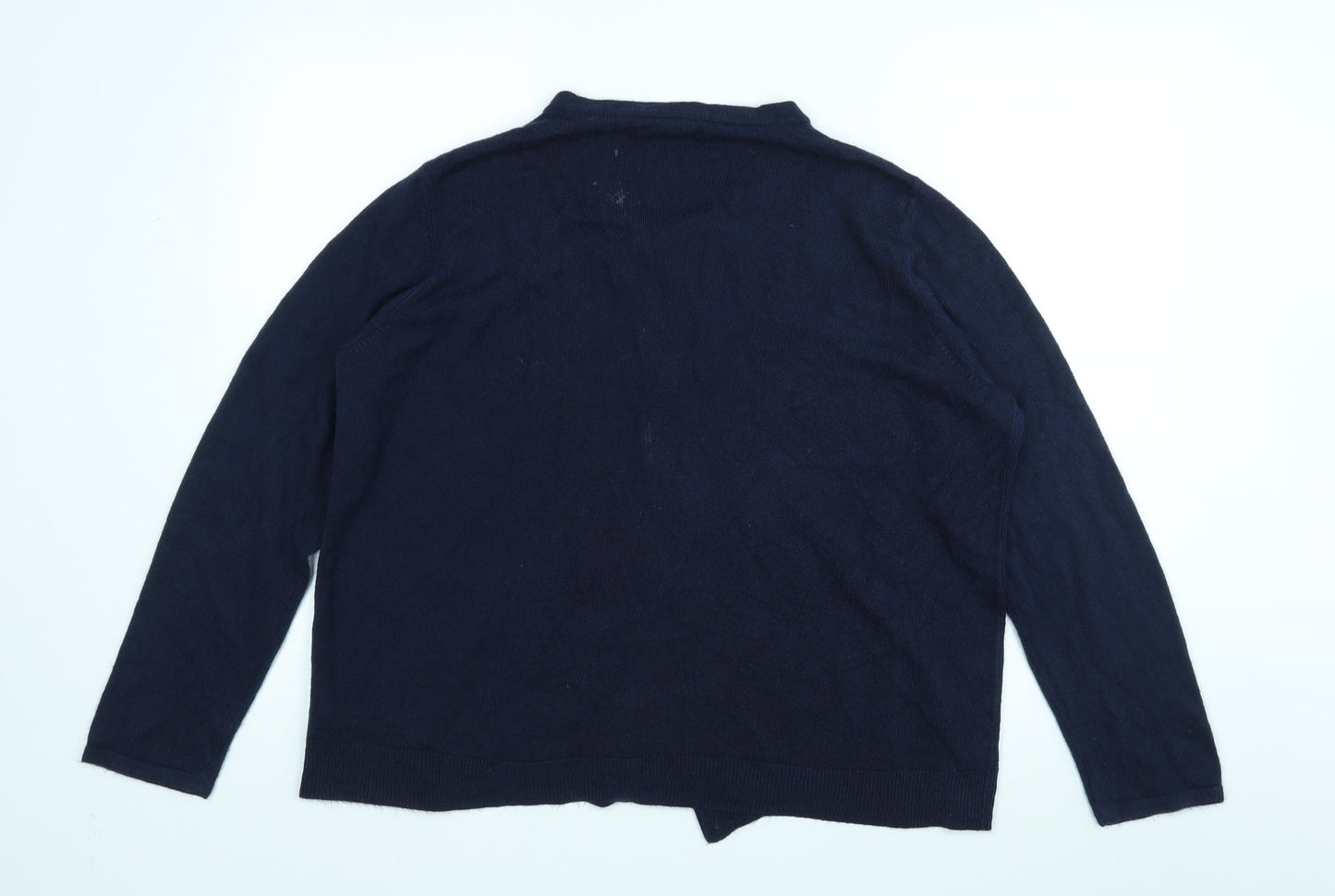 BM Womens Blue   Cardigan Jumper Size L