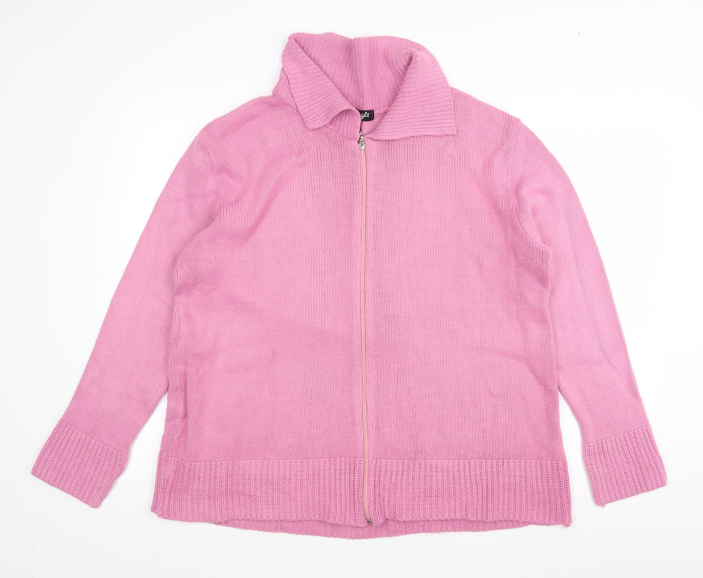 Insight Womens Pink   Full Zip Jumper Size L