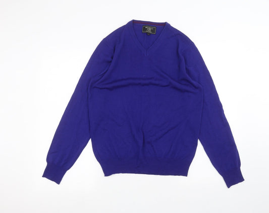 Brunella Gori Mens Blue    T-Shirt Size S