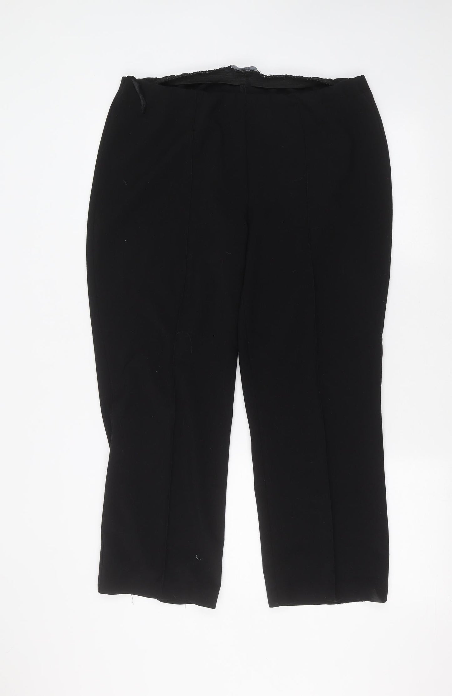 BM Womens Black   Trousers  Size 16 L24 in