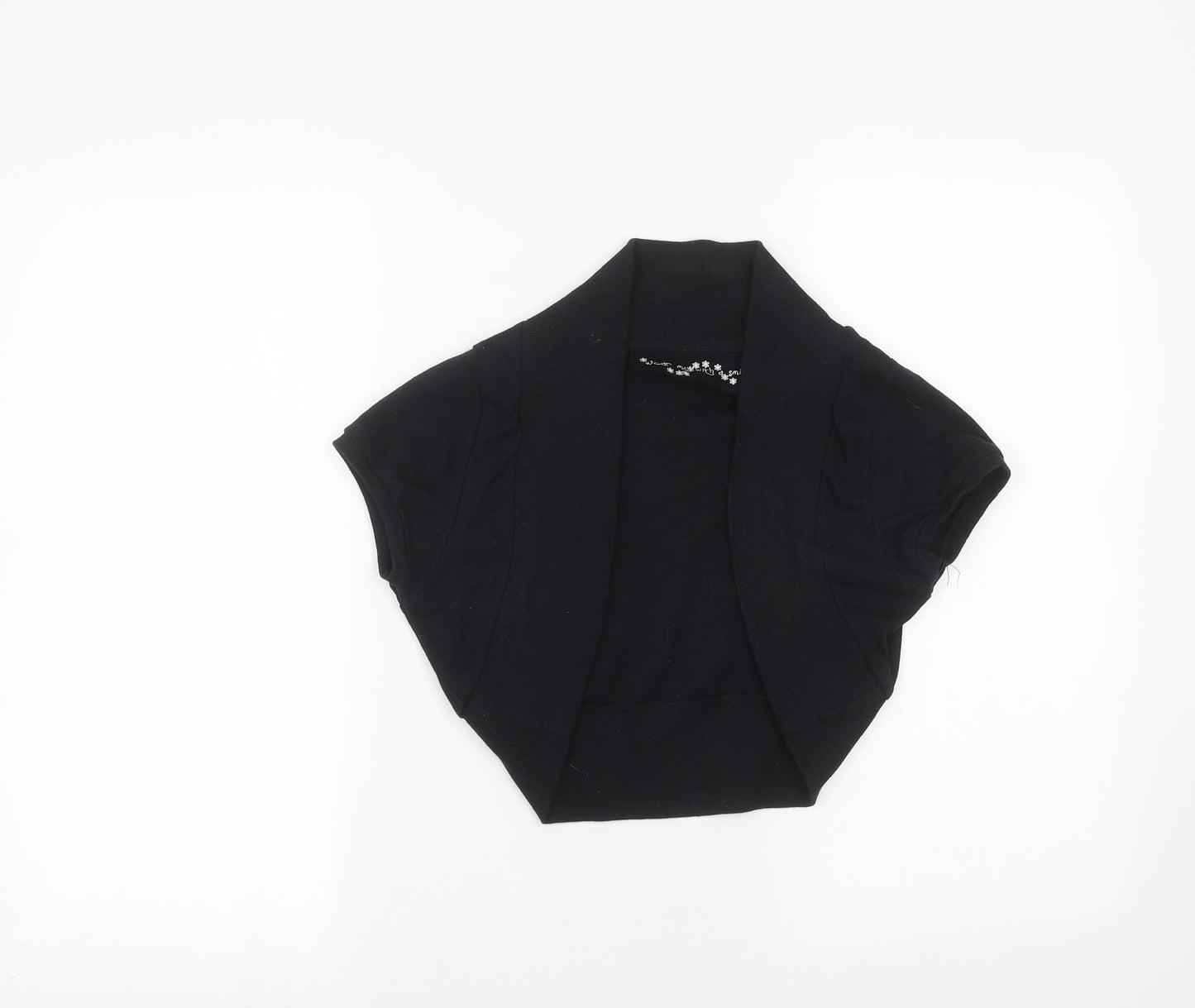 E-vie Womens Black   Cardigan Jumper Size 14
