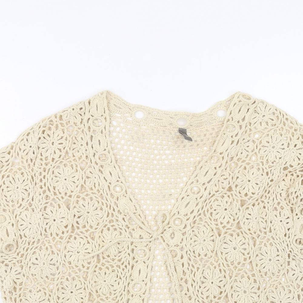 South Womens Brown   Cardigan Jumper Size 16