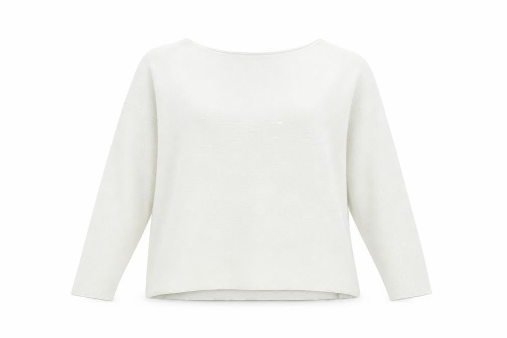 H&M Womens White   Pullover Jumper Size M