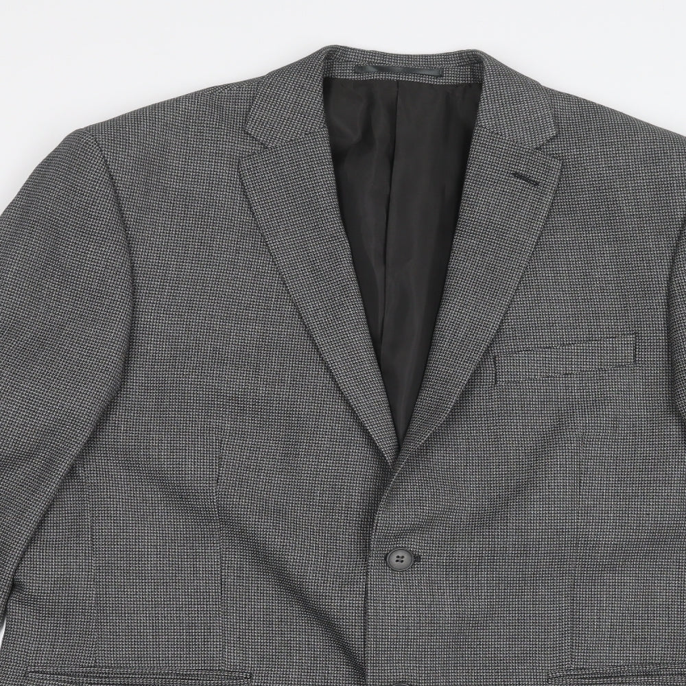 Scott & Taylor Mens Grey   Jacket Suit Jacket Size 42