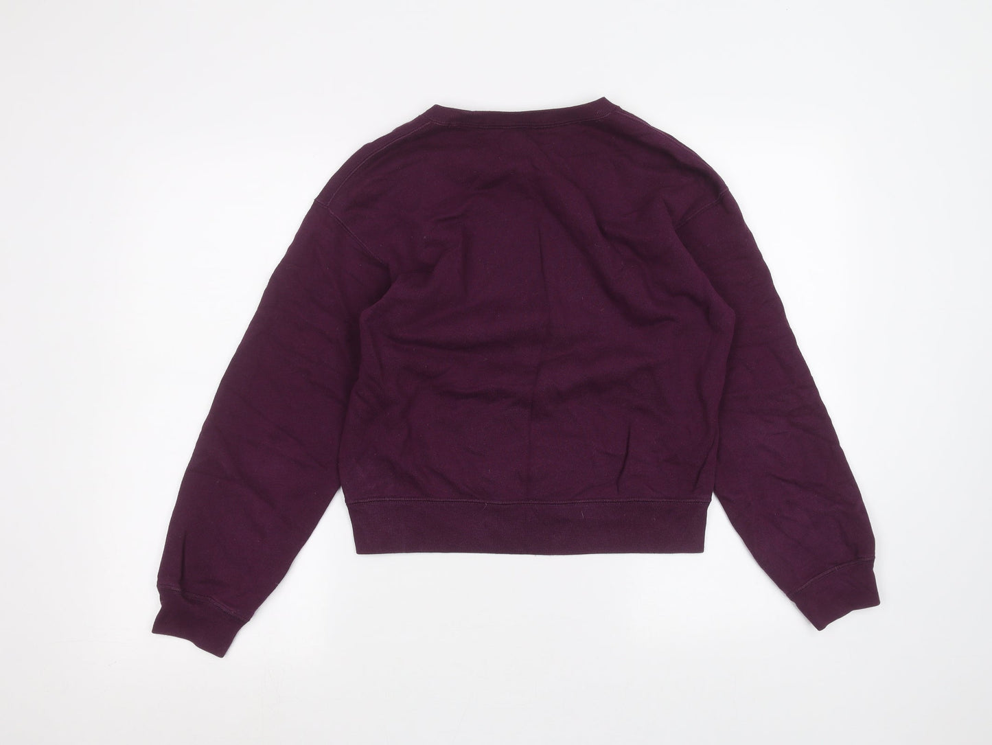 Uni Mens Purple   Pullover Jumper Size M