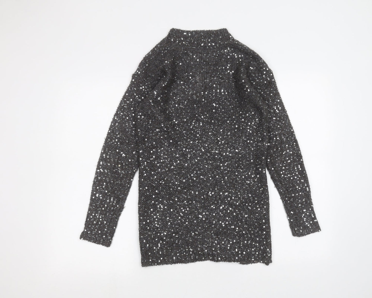 Marks and Spencer Womens Black   Cardigan Jumper Size 10