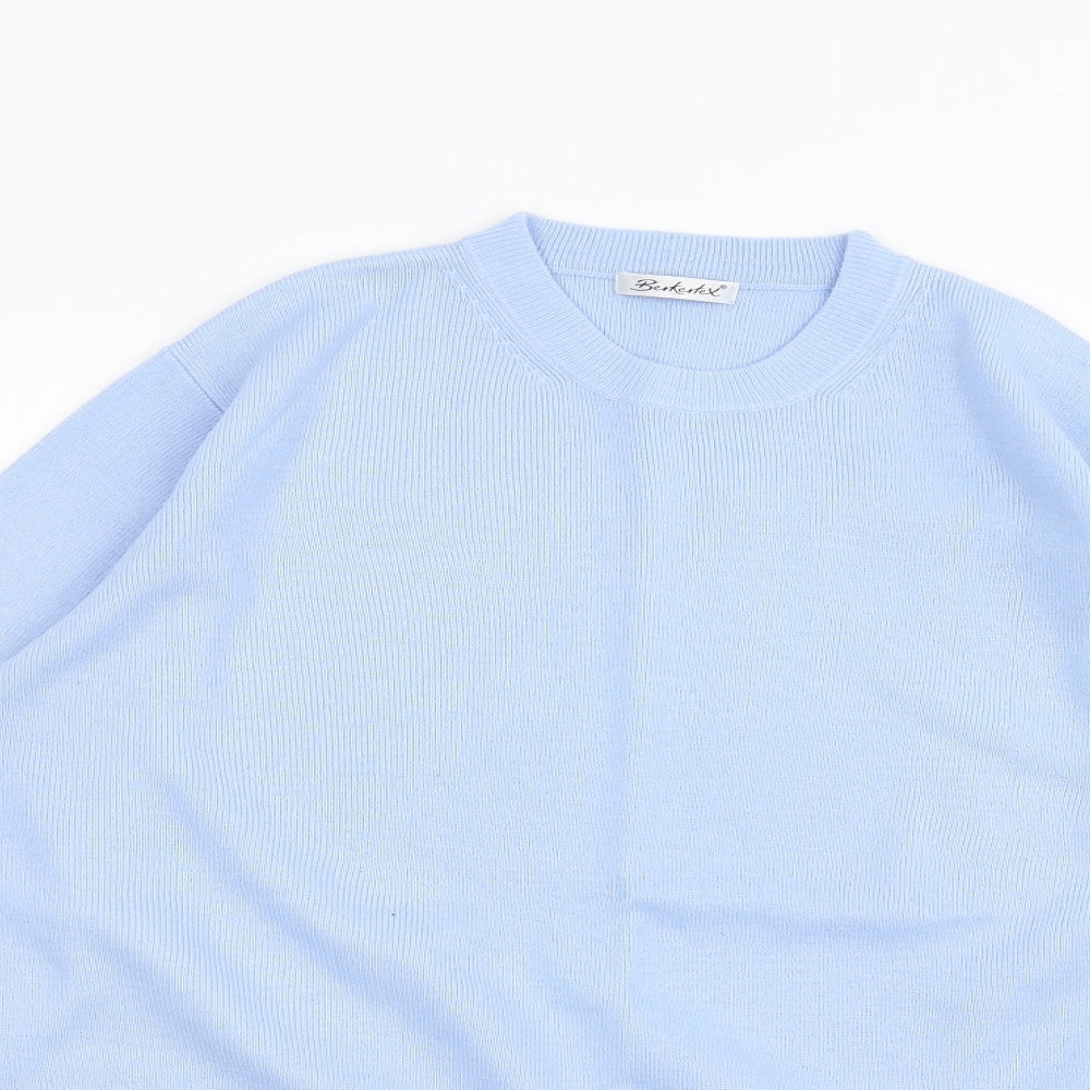 Berkertex Womens Blue   Pullover Jumper Size 14