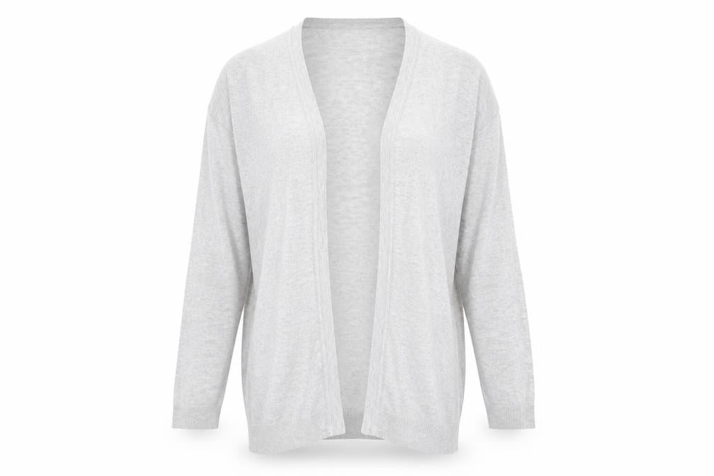 New Look Womens Silver   Cardigan Jumper Size M