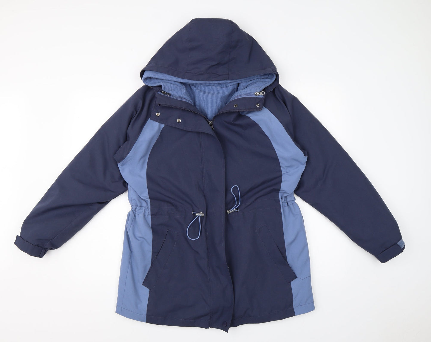 BM Womens Blue   Overcoat Coat Size S