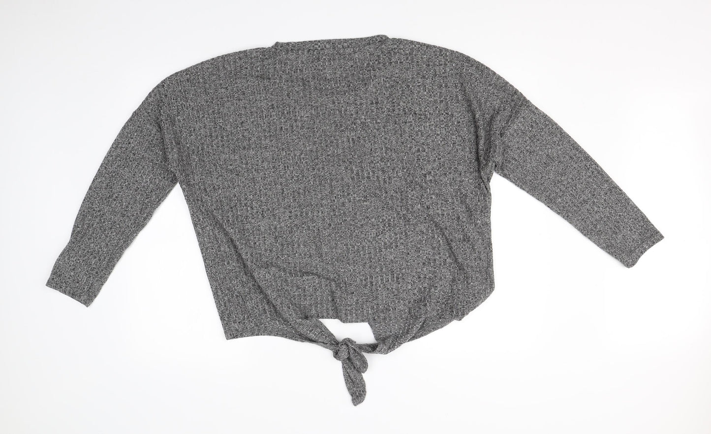 Primark Womens Grey Solid   Pyjama Top Size S