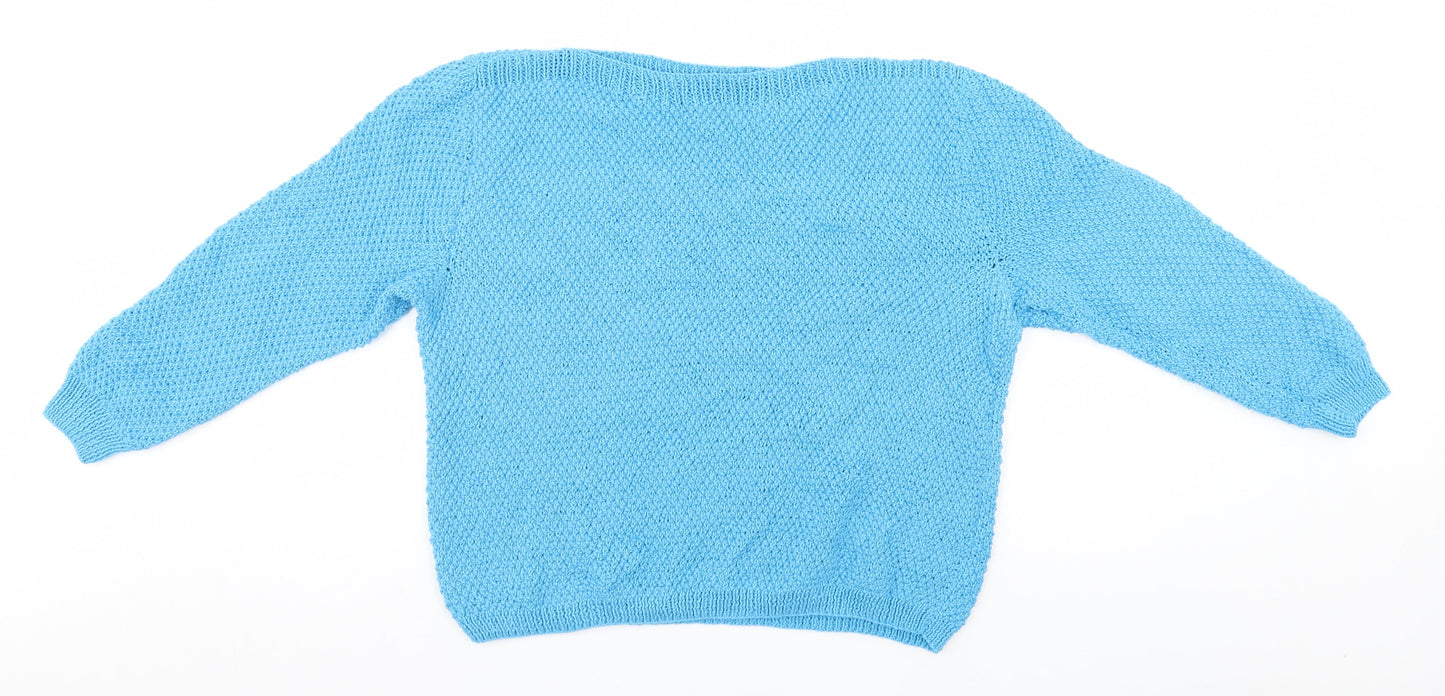Preworn Womens Blue   Pullover Jumper
