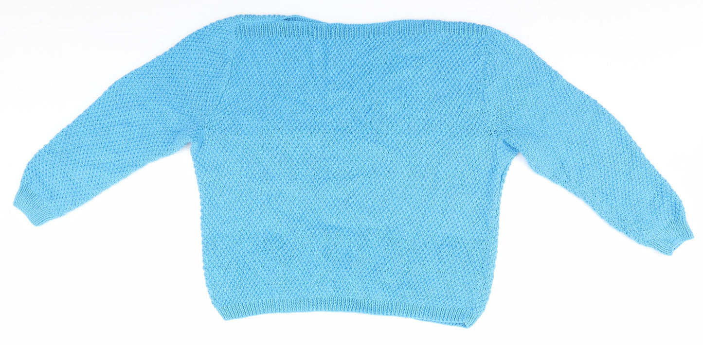 Preworn Womens Blue   Pullover Jumper
