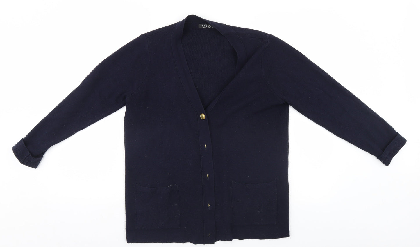 BM Womens Blue   Cardigan Jumper Size S