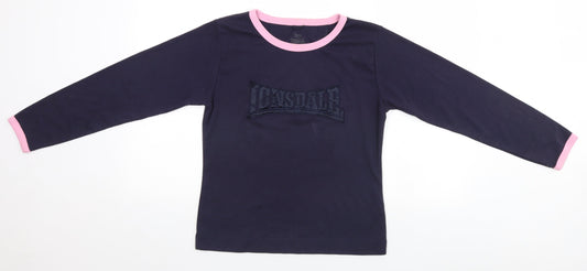Lonsdale Womens Blue   Pullover Jumper Size 16