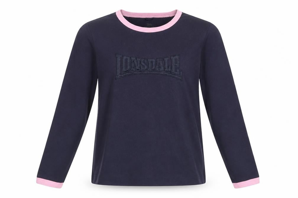 Womens UK 16 Regular Lonsdale Blue Pullover
