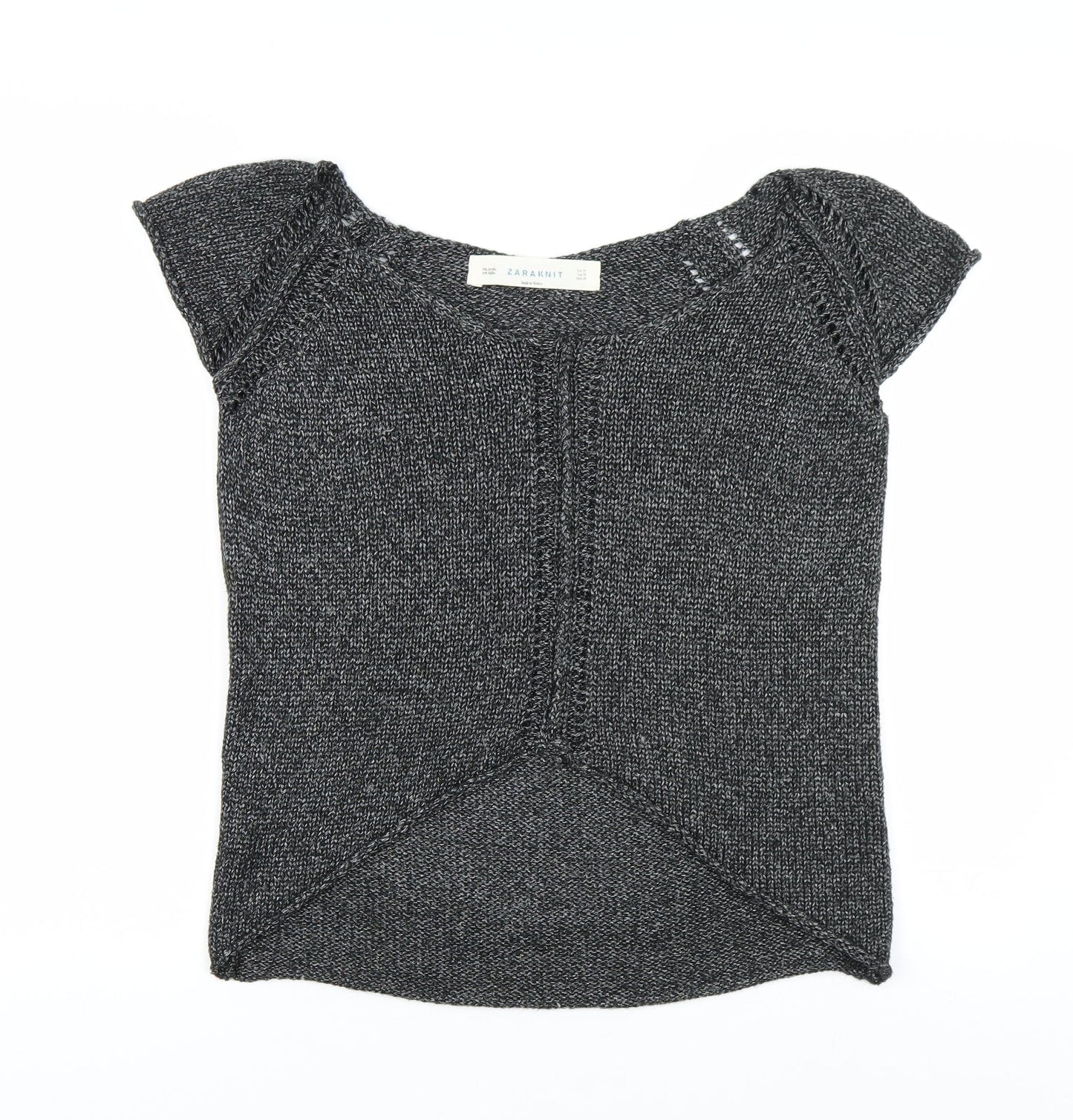 Zara Womens Grey   Pullover Jumper Size M