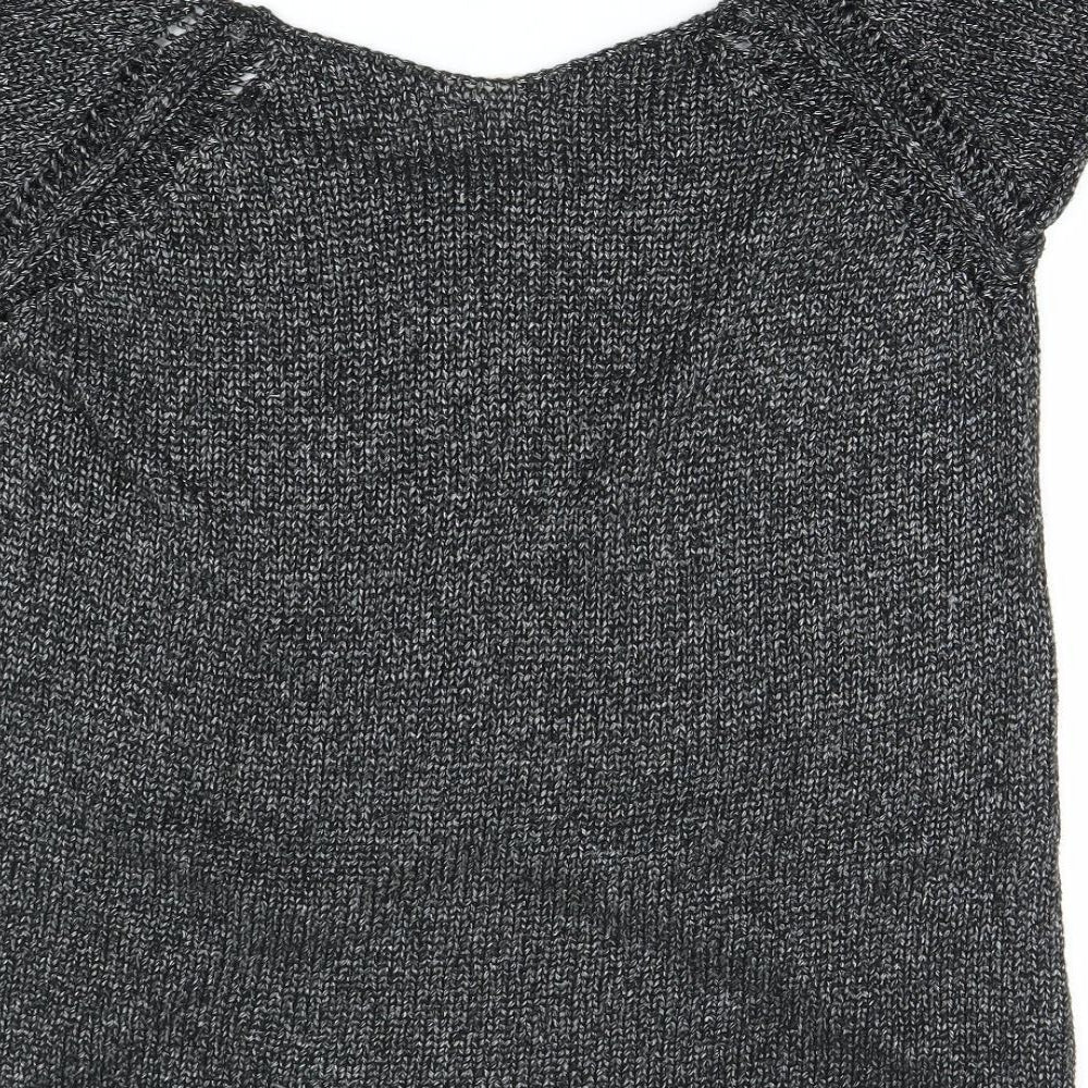 Zara Womens Grey   Pullover Jumper Size M