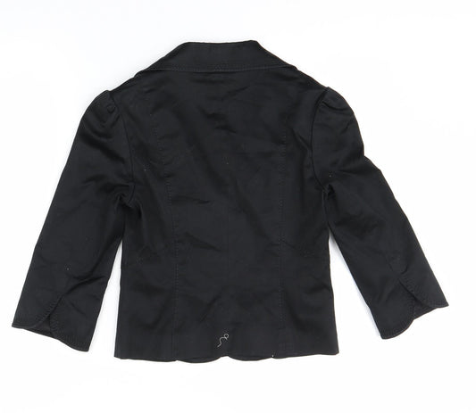 Coast Womens Black   Jacket Blazer Size 8