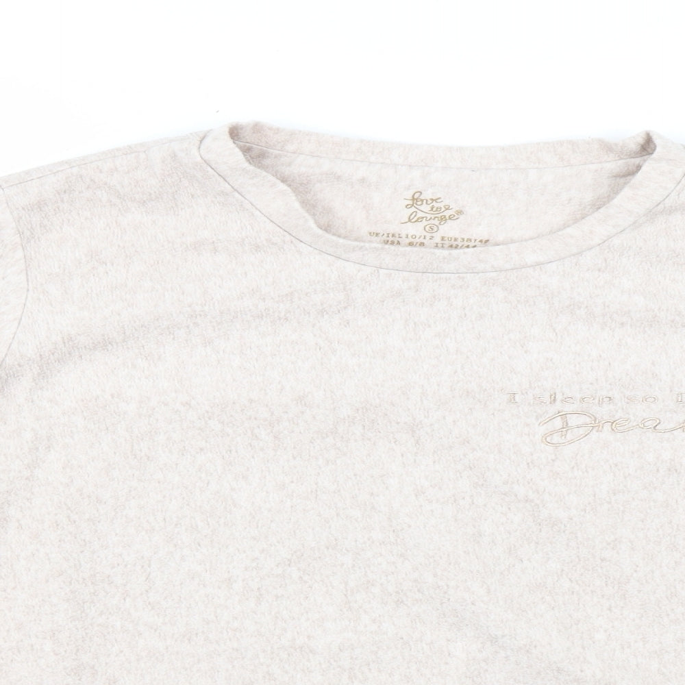 Primark Womens Beige   Pullover Jumper Size S  - loungewear