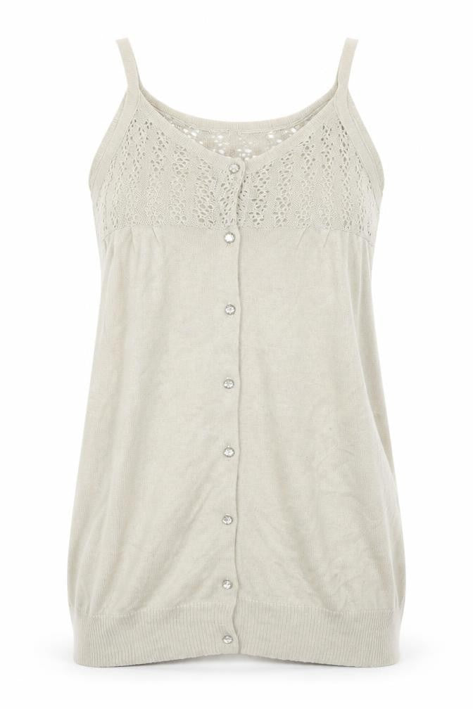 Innocence Womens Beige   Tunic Jumper Size M