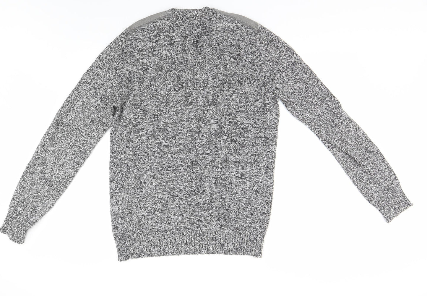brook haven Mens Grey   Pullover Jumper Size S