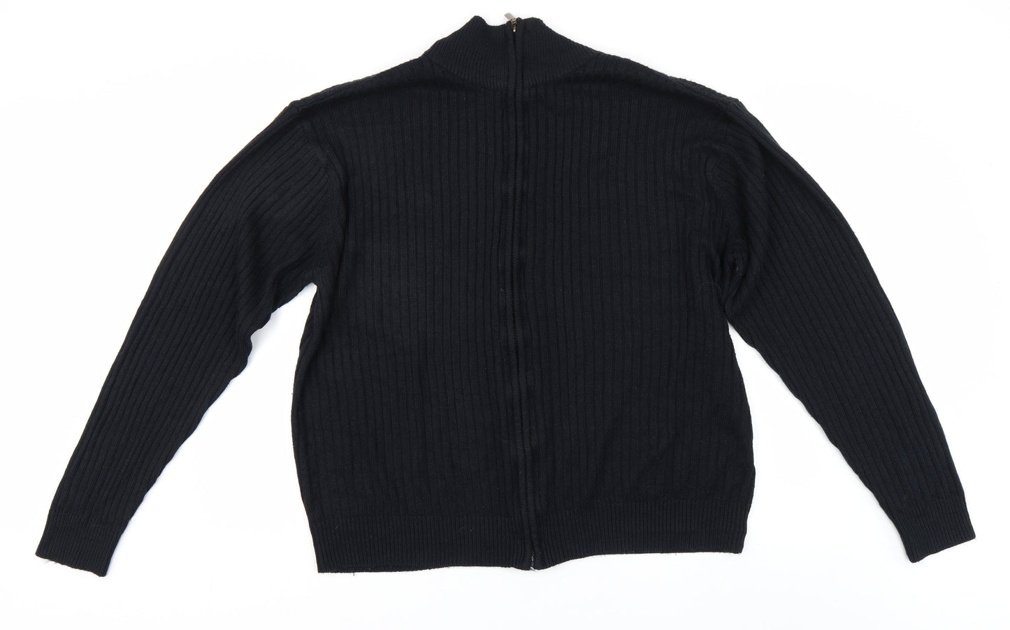 Southbay Womens Black   Full Zip Jumper Size XL