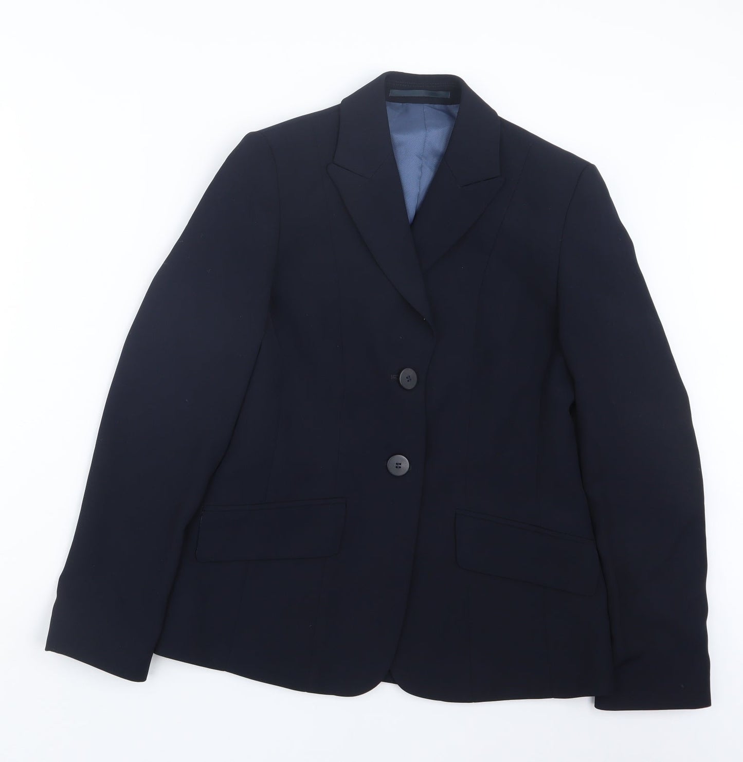 Preworn Womens Blue   Jacket Blazer Size 6